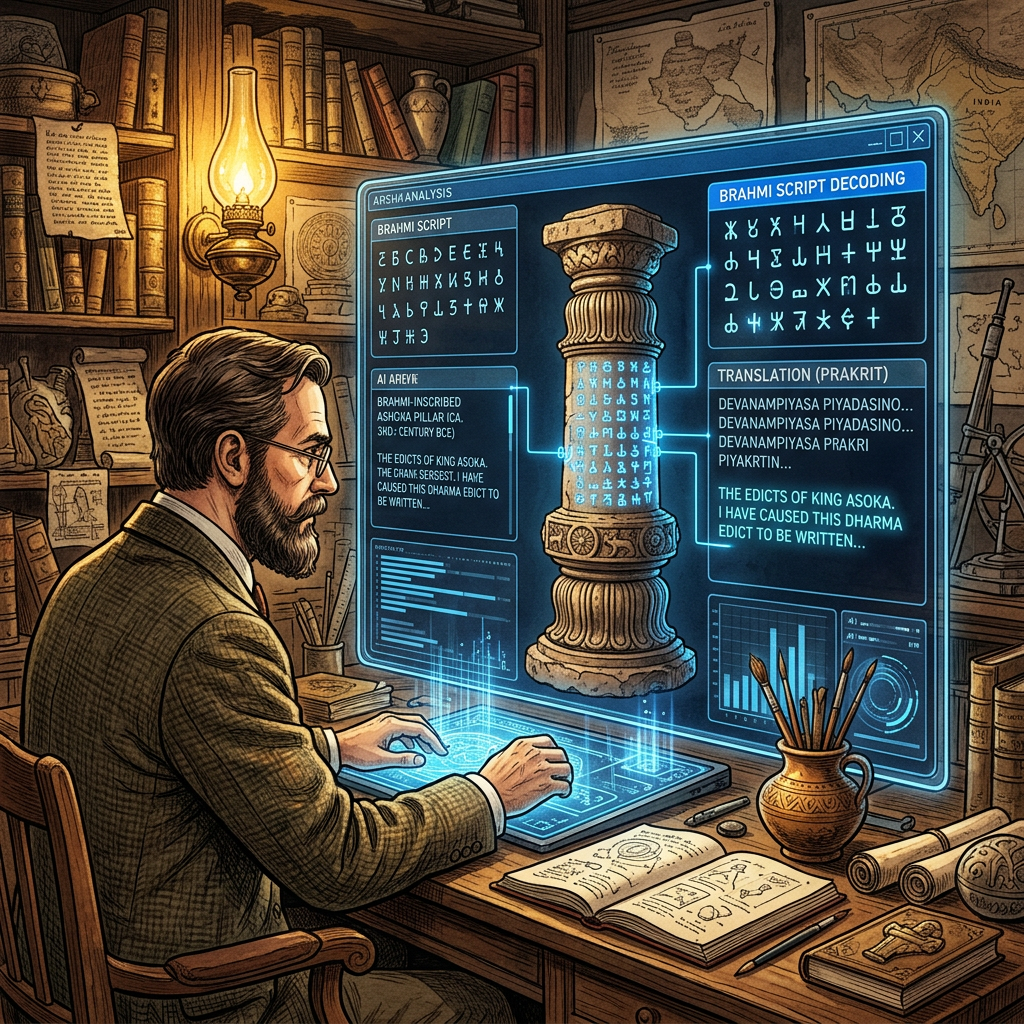 AI Deciphers 4th-Century BCE 'Dharma-Bindu' Inscriptions in the Godavari Delta Detailing the Philosophy of Ethical Intent