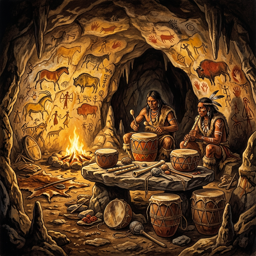 35,000-Year-Old 'Polychrome' Musical Grotto Featuring Ceramic Percussion Found in the High Peruvian Andes