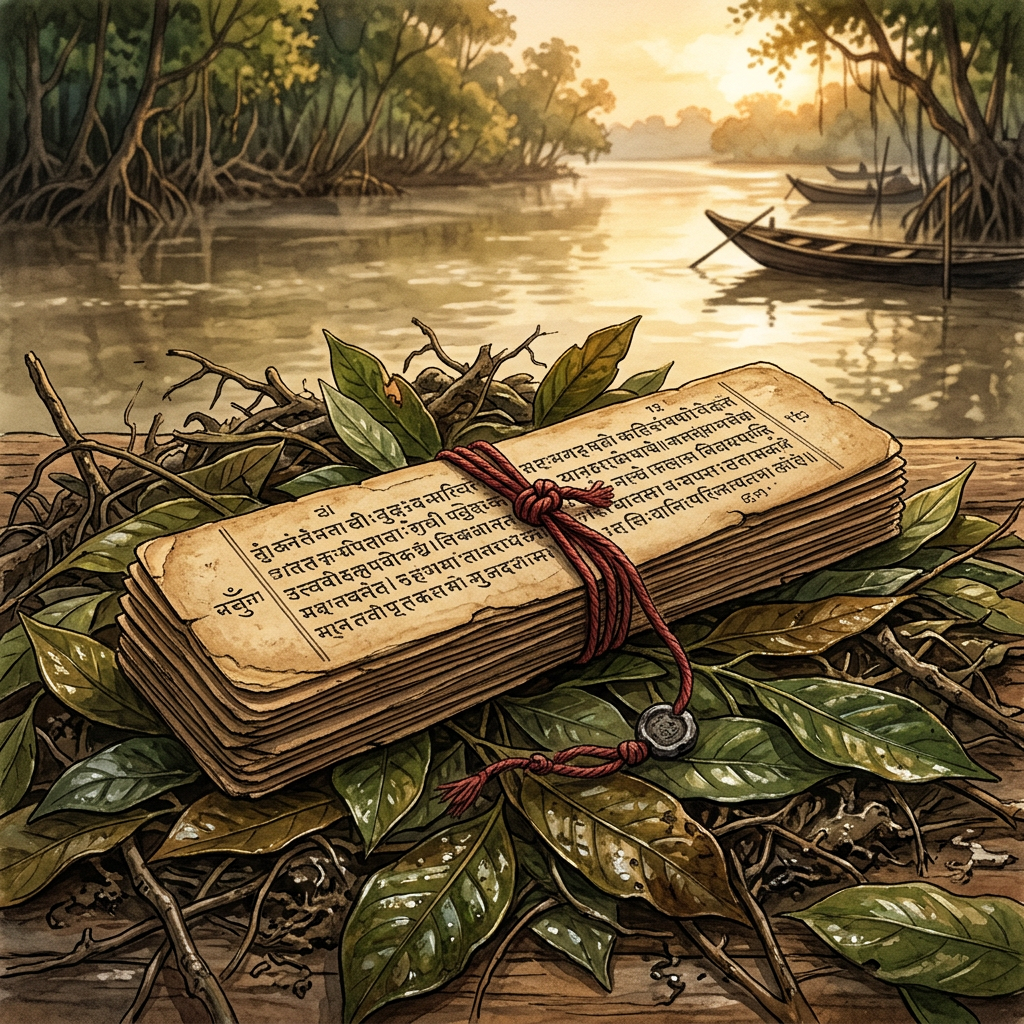 Rare 10th-Century 'Sahajiya' Scroll Discovered in Sundarbans Explores Philosophy of 'Spontaneous Devotion'