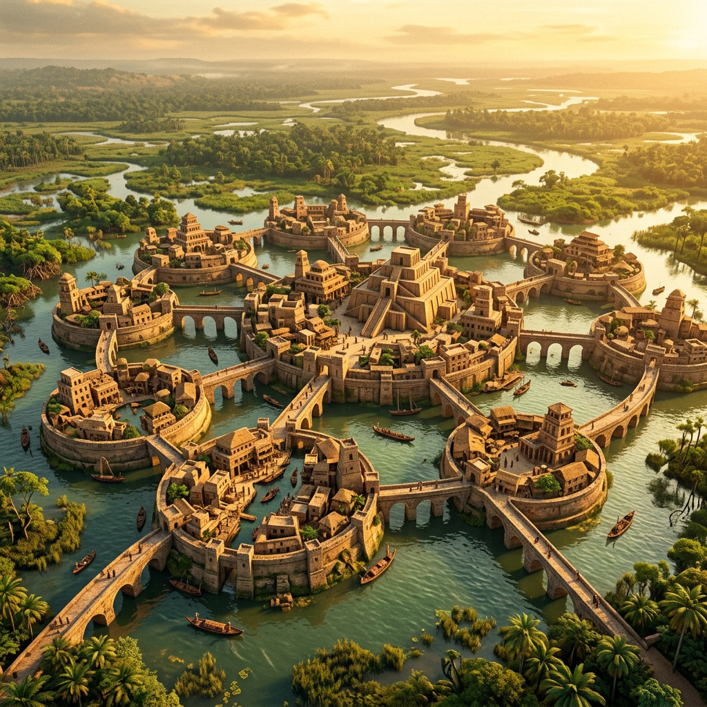 LiDAR Mapping Unveils 'The Emerald Atolls'—A Massive 1,500-Year-Old Submerged Urban Network in the Bengal Delta