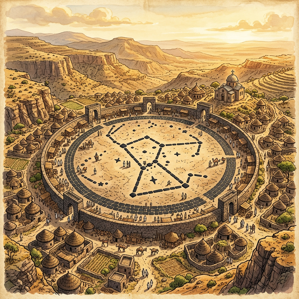 Massive 'Basalt-Paved' Star-Mapping Plaza Uncovered in Northern Ethiopia Points to 2,500-Year-Old Roots of Pre-Aksumite 'First-Light' Festivals