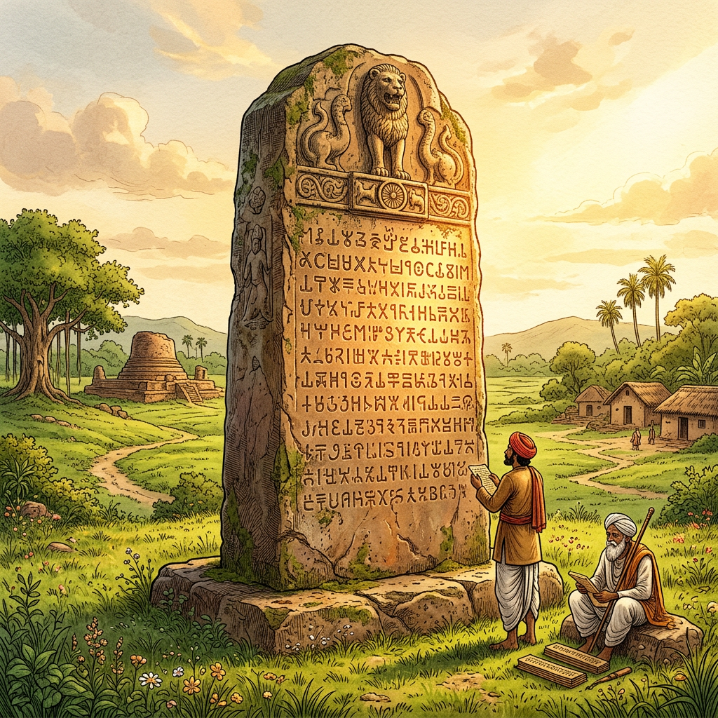 Discovery of 3rd-Century BCE 'Dharma-Shila' Inscriptions in Bihar Revealing the 'Ethics of Intellectual Dissent'