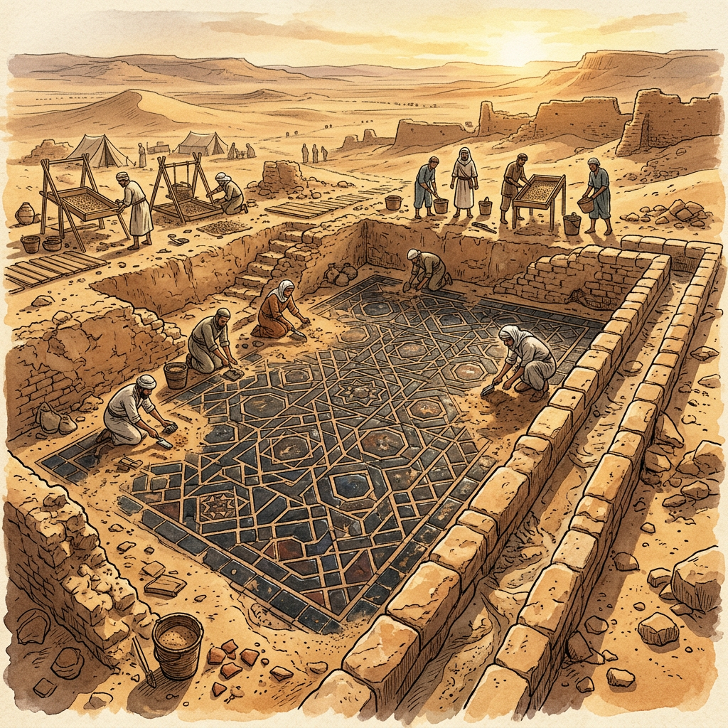 Archaeologists in the Thar Desert Uncover 4,000-Year-Old 'Harappan Rain-Catchment Pavement' Made of Vitrified Clay