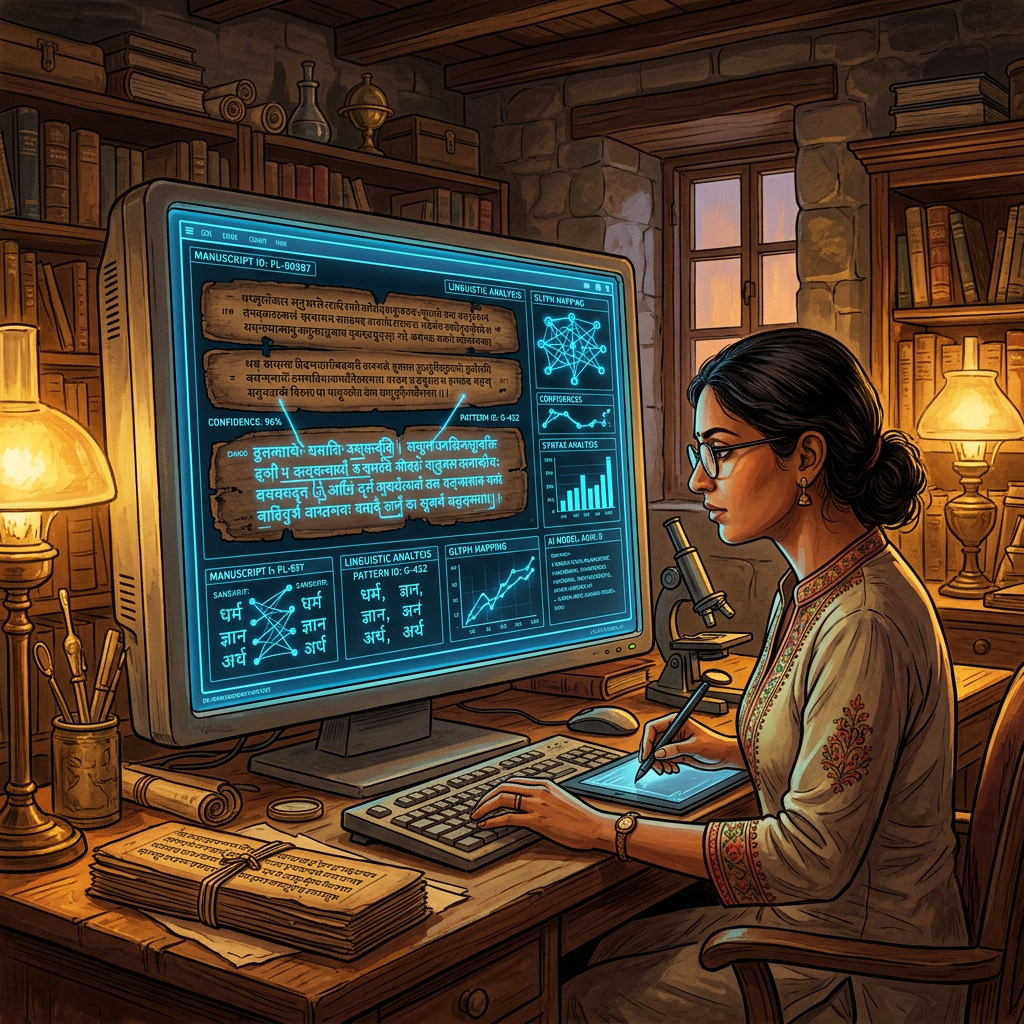 AI Decodes 15th-Century 'Atma-Tattva-Kaumudi' Commentary in Udupi Outlining the Ethics of Spiritual Agency