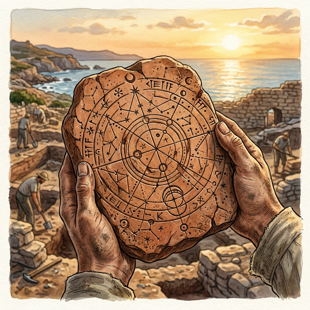 4,500-Year-Old 'Harappan Master of the Royal Seafarers' Archive and Intact Clay Navigational Charts Uncovered in Coastal Gujarat