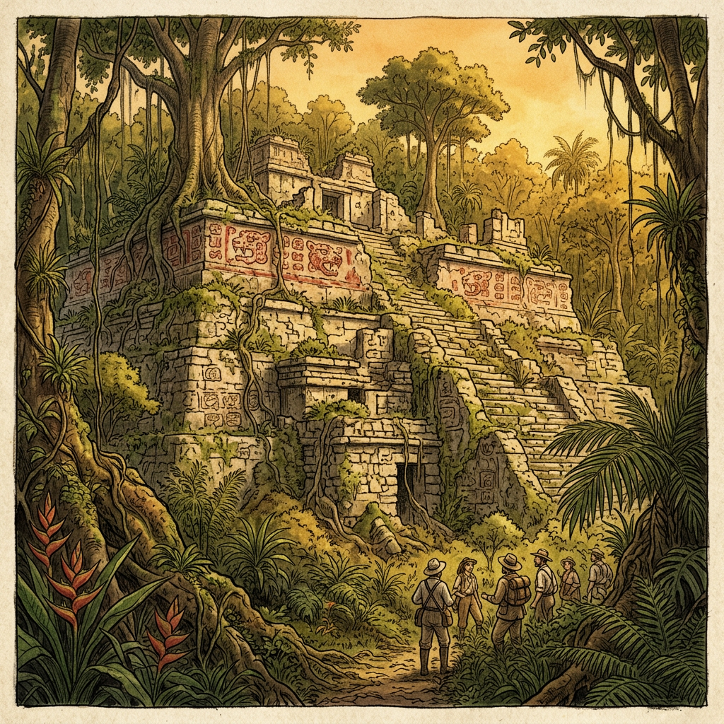 Archaeologists Uncover 2,200-Year-Old 'Temple of the Jaguar-Sun' in Guatemala’s Petén Jungle via Subsurface Radar