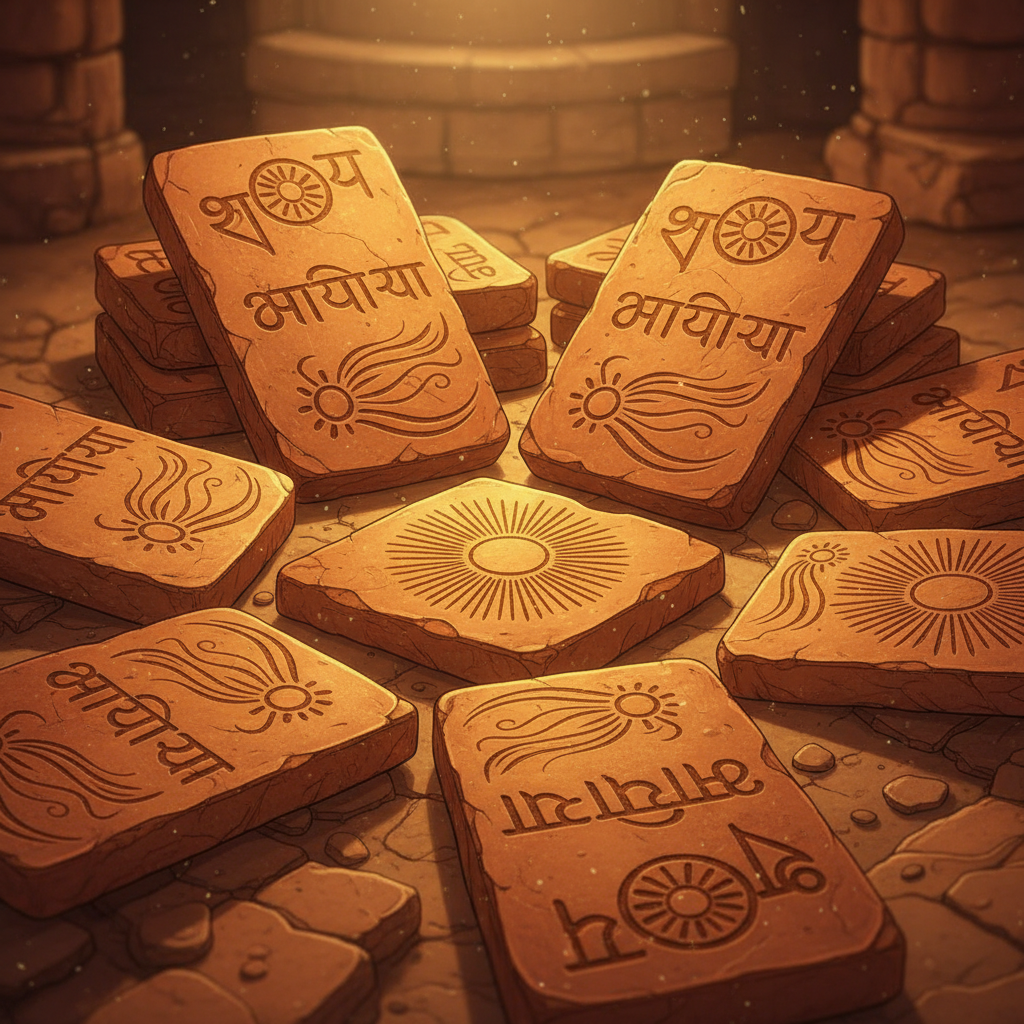 6th-Century BCE 'Prana-Jyoti-Samyoga' Tablets Uncovered in the Narmada Basin Detail Early Vedic Metaphysics of Light and Breath