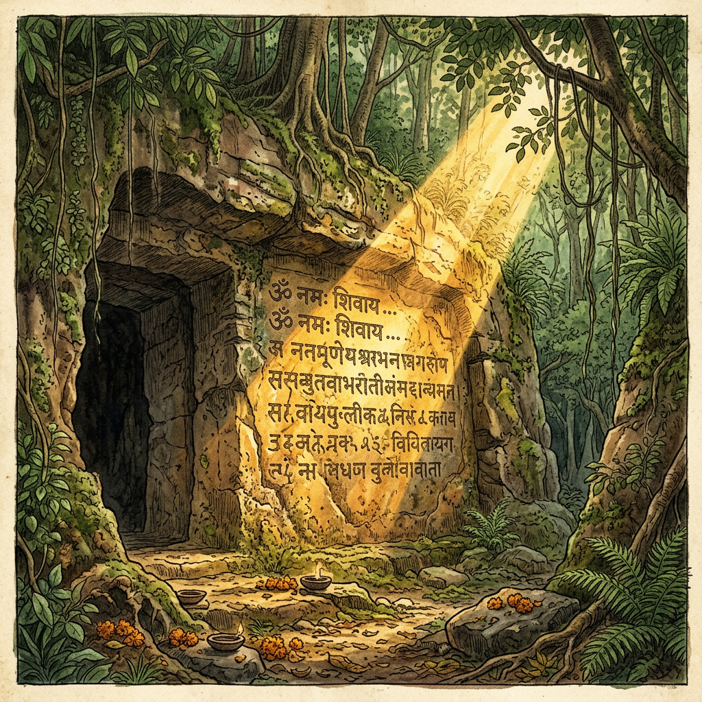 Discovery of 7th-Century 'Prama-Gatika' Inscriptions in the Western Ghats Detail the Metaphysics of Truth-Flow