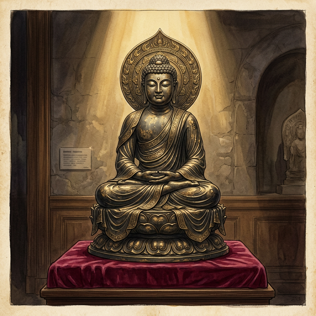 Cleveland Museum of Art Formally Repatriates Rare 8th-Century 'Maitraka' Dynasty Bronze Buddha to India