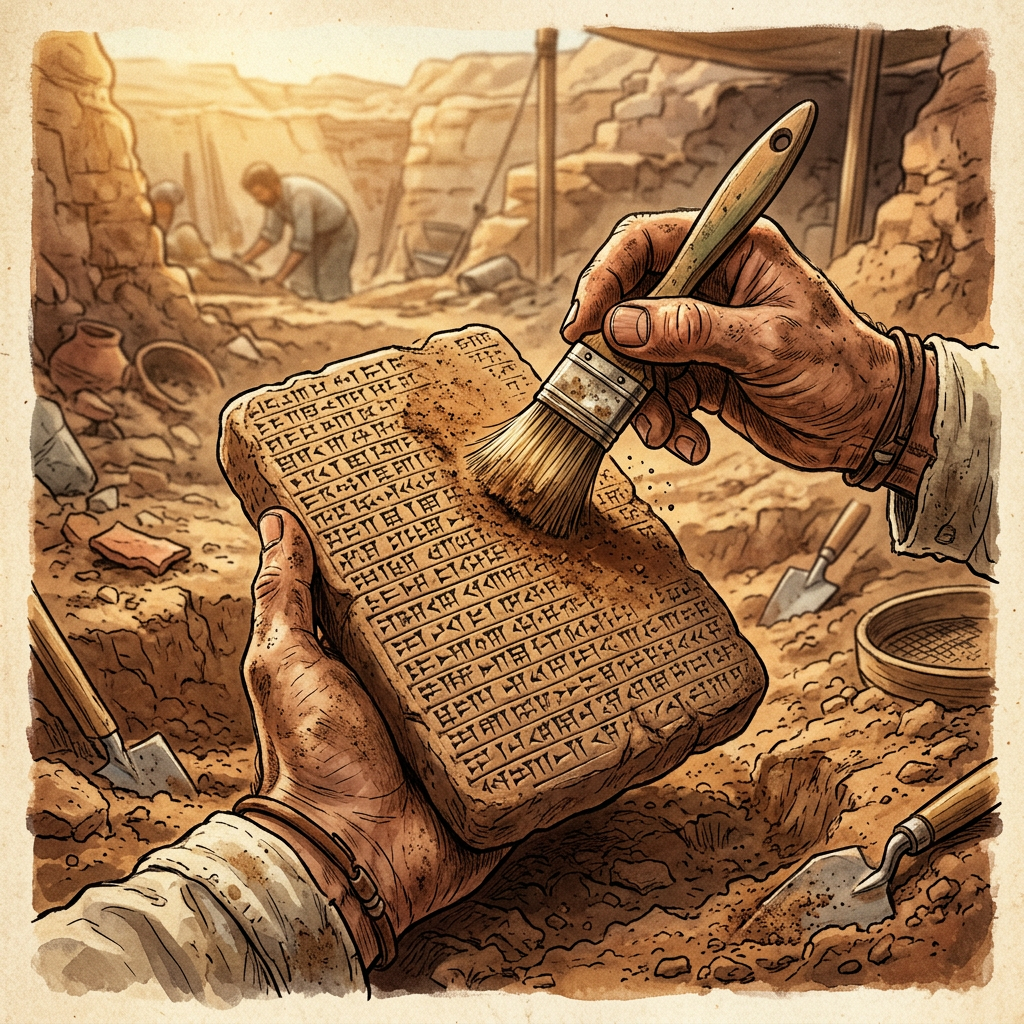 Discovery of a 3,800-Year-Old 'Old Babylonian Registry of Royal Caravan-Escorts and Security Protocols' in Ancient Kish