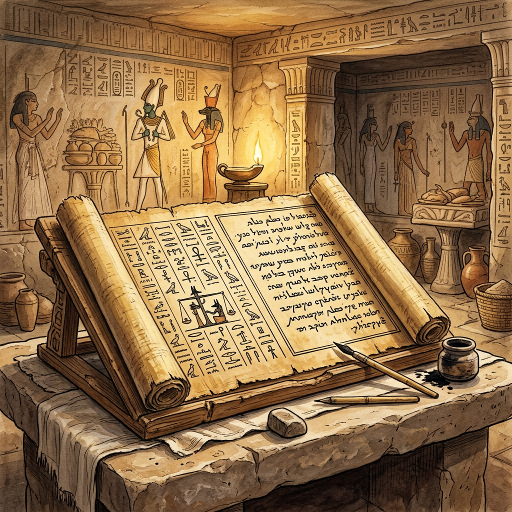 Pristine 26th-Dynasty 'Royal Interpreter’s Tomb' Uncovered in Tuna el-Gebel with Rare Multilingual Diplomatic Papyrus