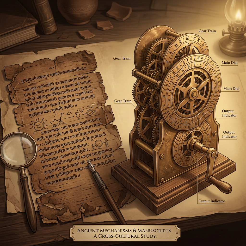 AI-Driven Decipherment of 7th-Century 'Sharada' Script Fragments Unveils Lost Sanskrit Treatises on Ancient Indian Mechanical Automation