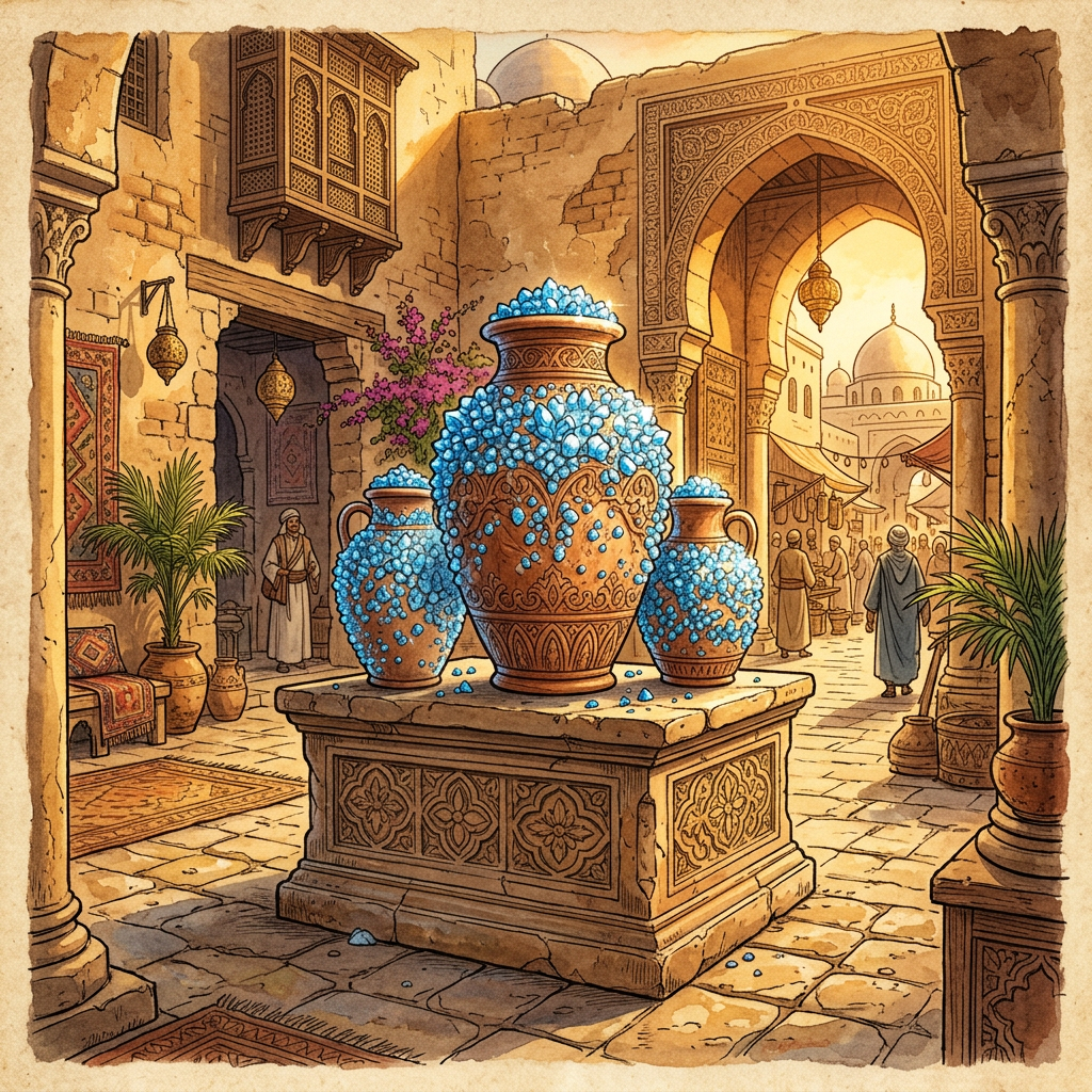 1,800-Year-Old 'Celestine-Incrusted' Libation Jars Found in Ancient Palmyra Reveal Logistics of the 'Festival of the Blue Noon'