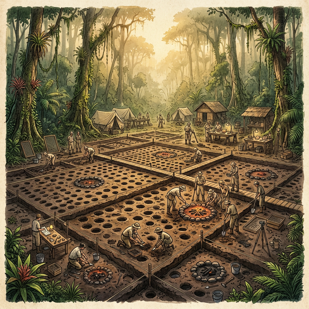 Excavation of 'Spirit House' Foundations in Borneo Reveals 2,000-Year-Old Origins of Gawai Harvest Festivals