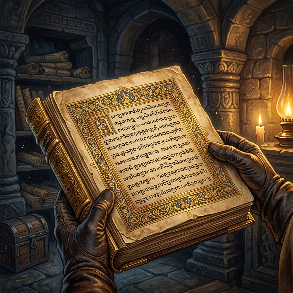 Rare 8th-Century 'Advaita-Brahma-Siddhi' Precursor Discovered in a Hidden Chamber of a Sringeri Library