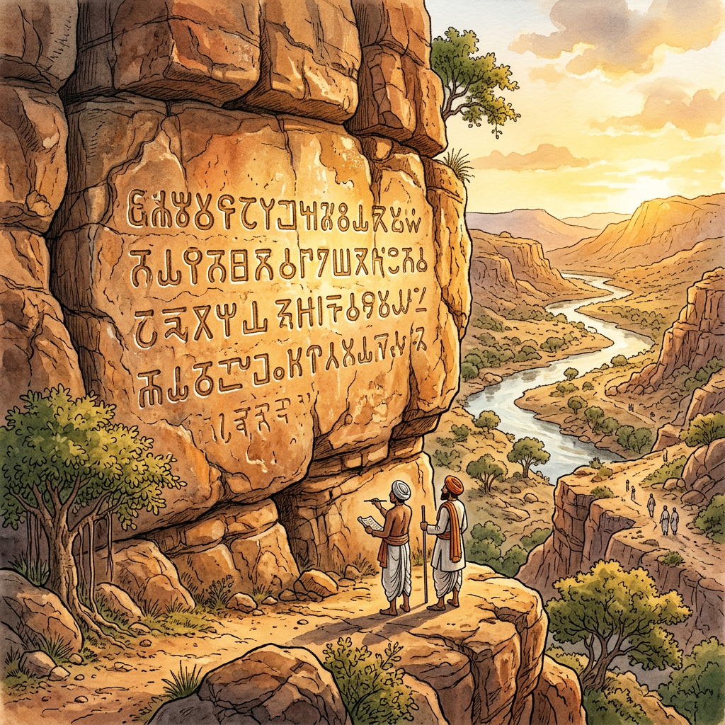 Discovery of 5th-Century BCE 'Karma-Vikasha' Inscriptions in the Chambal Valley Outlines the 'Philosophy of Moral Expansion'