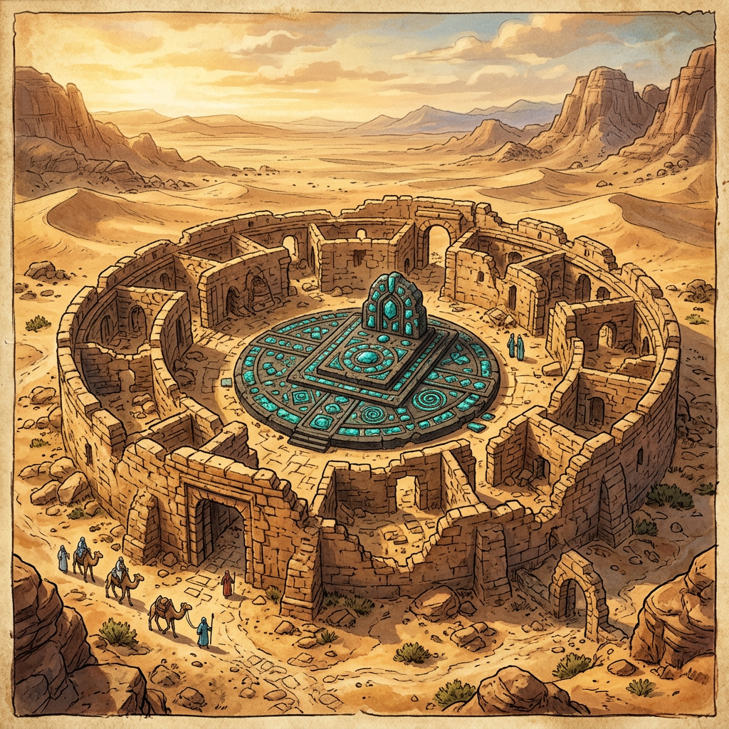 Excavation of 'Turquoise-Paved' Ritual Circles in the Gobi Desert Points to 2,000-Year-Old Roots of Nomadic Summer Gatherings