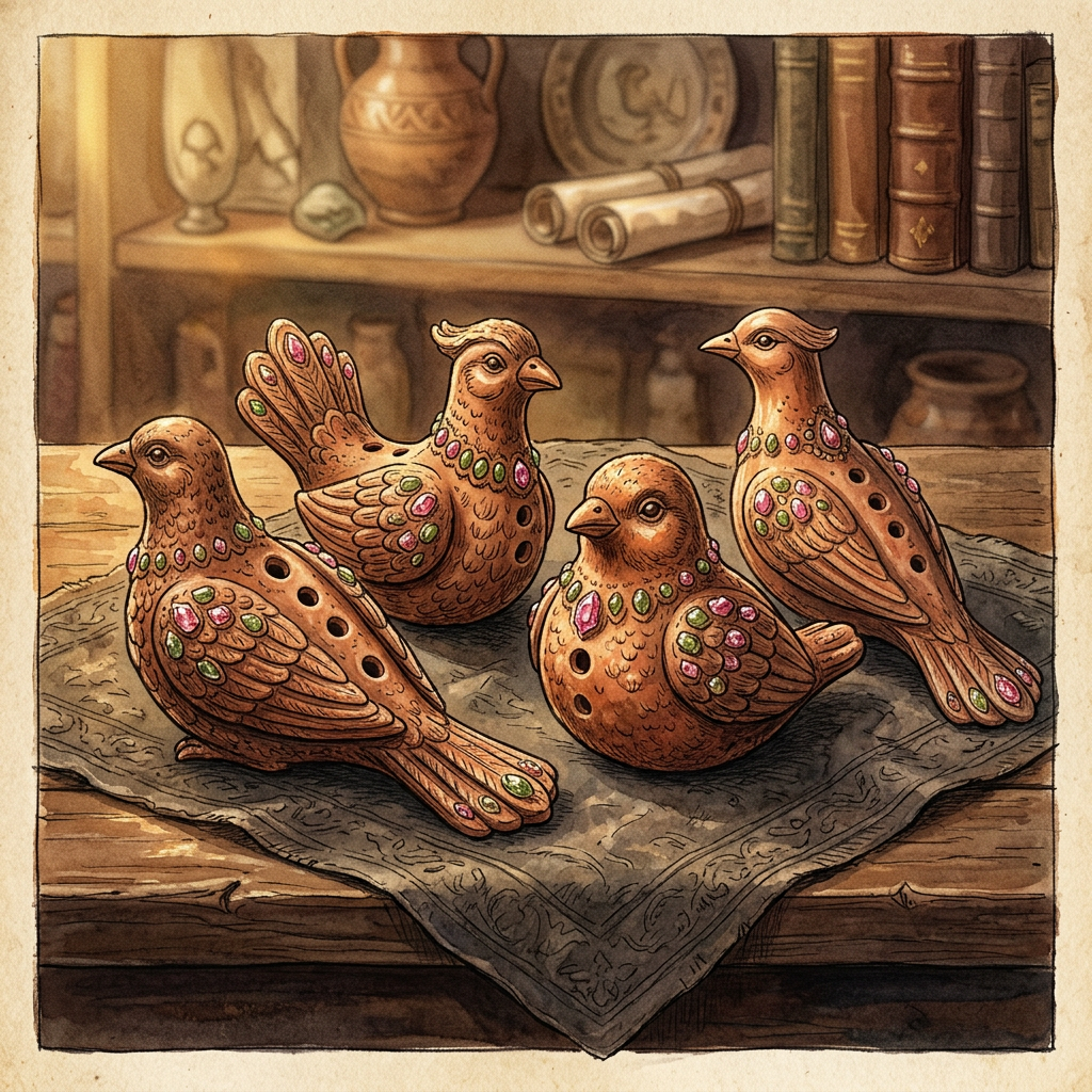 "Tourmaline-Incrusted" Ritual Ocarinas Discovered in the Indus Valley Reveal 4,500-Year-Old Roots of 'Monsoon-Greeting' Music Festivals