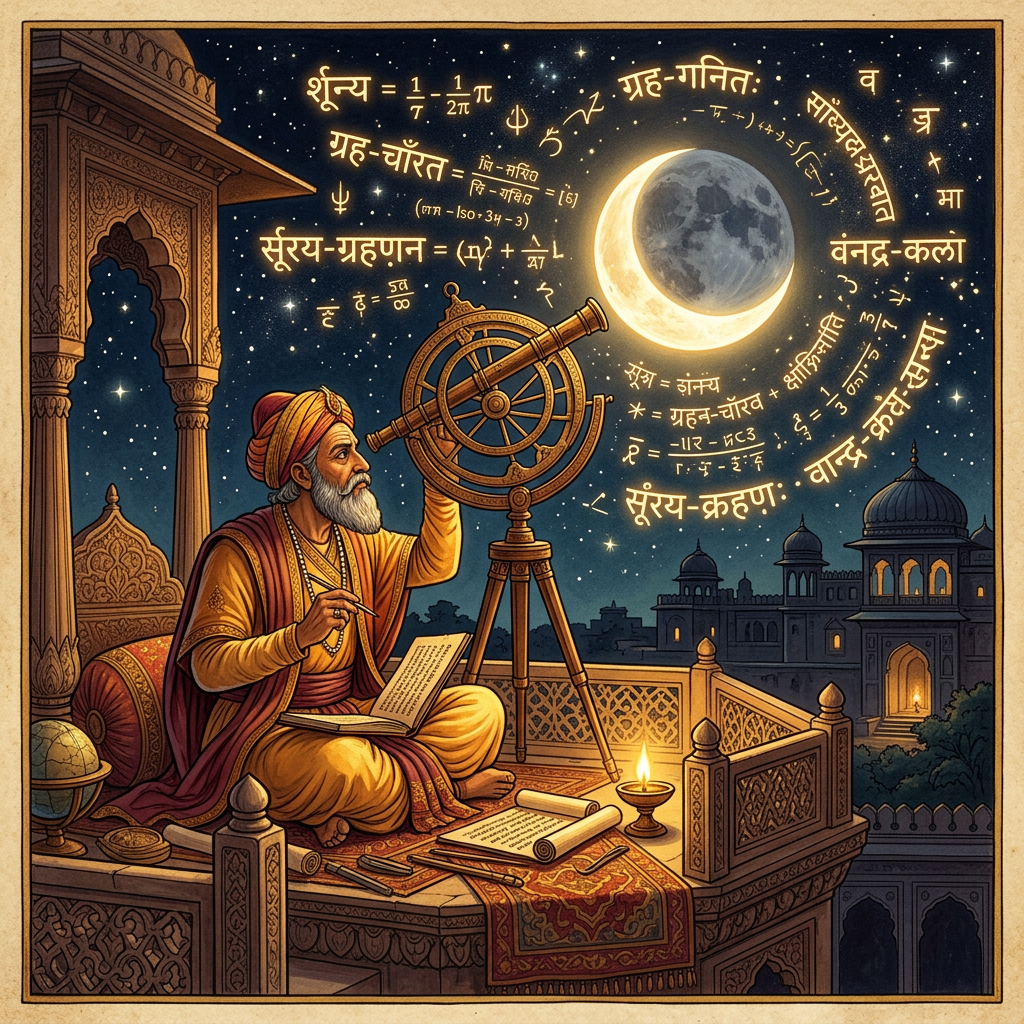 New Research on 11th-Century 'Siddhanta-Amrita' Manuscripts Identifies Early Sanskrit Mathematical Models for Non-Linear Lunar Surface Temperature Flux