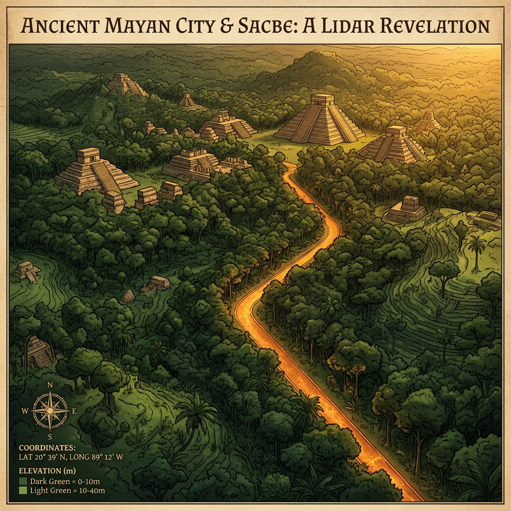 LiDAR Mapping Identifies a Massive 'Mayan Jade Road' Connecting Trade Hubs in the Guatemalan Highlands