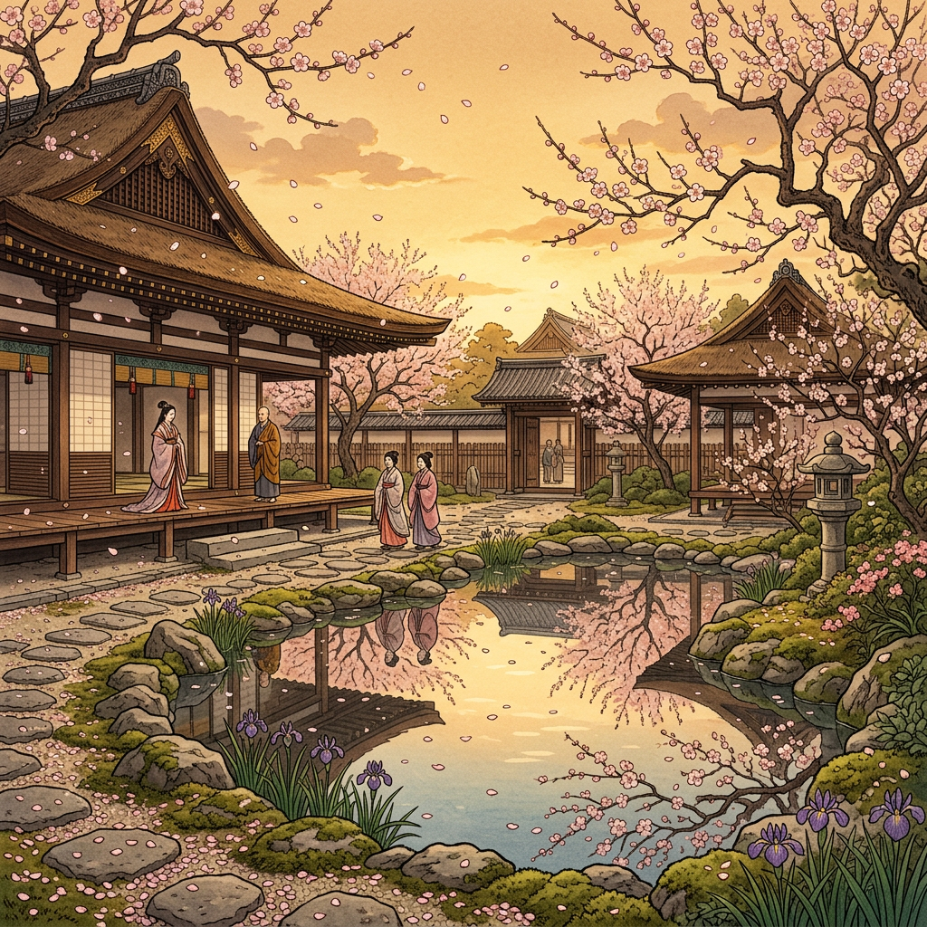 Archaeologists in Nara Uncover 1,500-Year-Old 'Flower-Mirror' Courtyard, Tracing Hanami Roots to Silla Influence