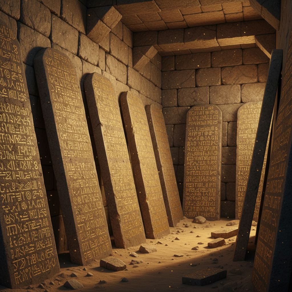 Discovery of a 3rd-Century BCE 'Buddhist Library' with Rare Inscribed Granite Tablets in Andhra Pradesh