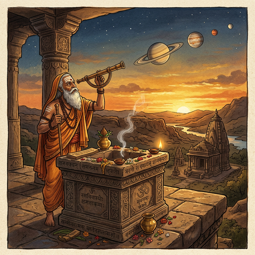 New Research Correlates 2nd Millennium BCE 'Aranyaka' Ritual Layers to the Precise Observation of the Transit of Saturn in 1850 BCE