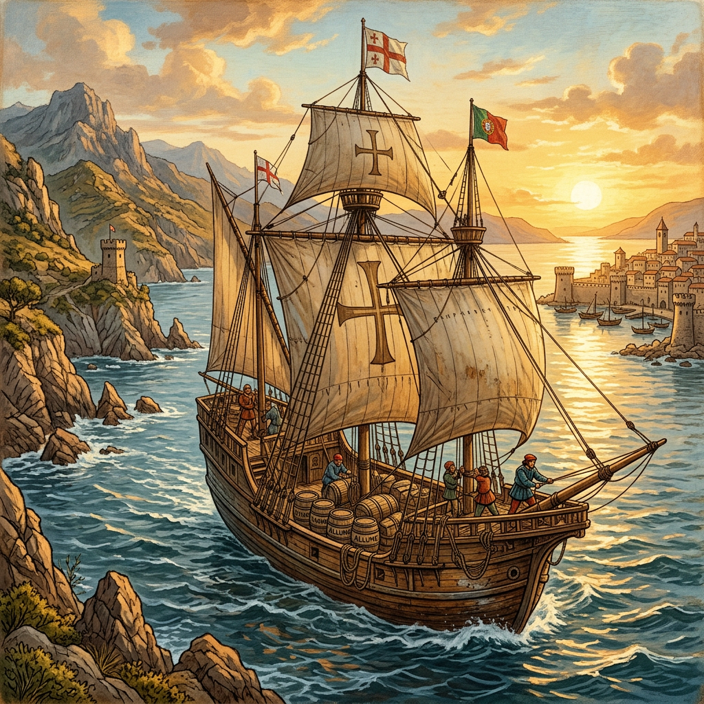 Maritime Discovery: Researchers Map the 'Tin and Alum' Seaway Linking 15th-Century Cornwall to the Ottoman Empire