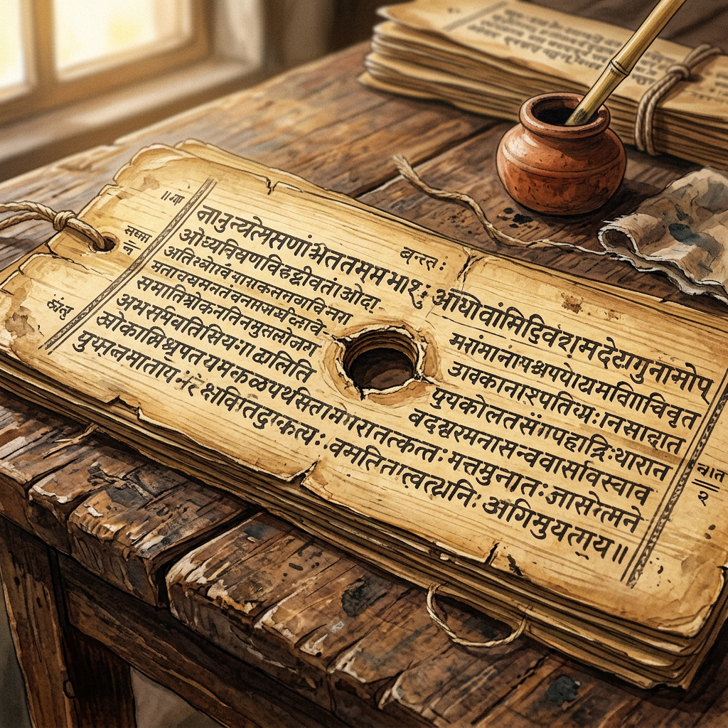 11th-Century 'Tarka-Vigraha' Manuscript Discovered in Bihar Explores the Logic of Conceptual Dialectics