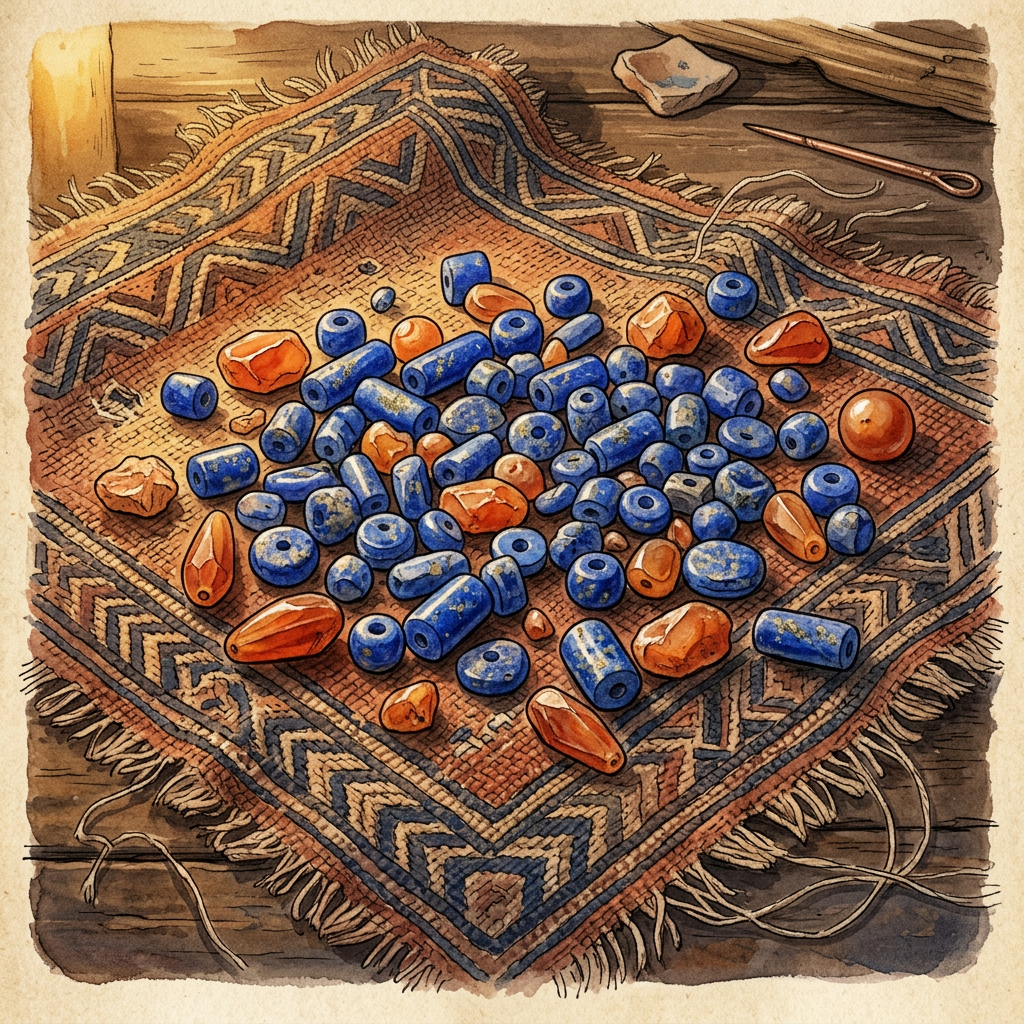 Isotopic Fingerprinting of 3,500-Year-Old 'Malwa Culture' Beads Reveals Direct Lapis Lazuli Trade Links with the Pamir Mountains