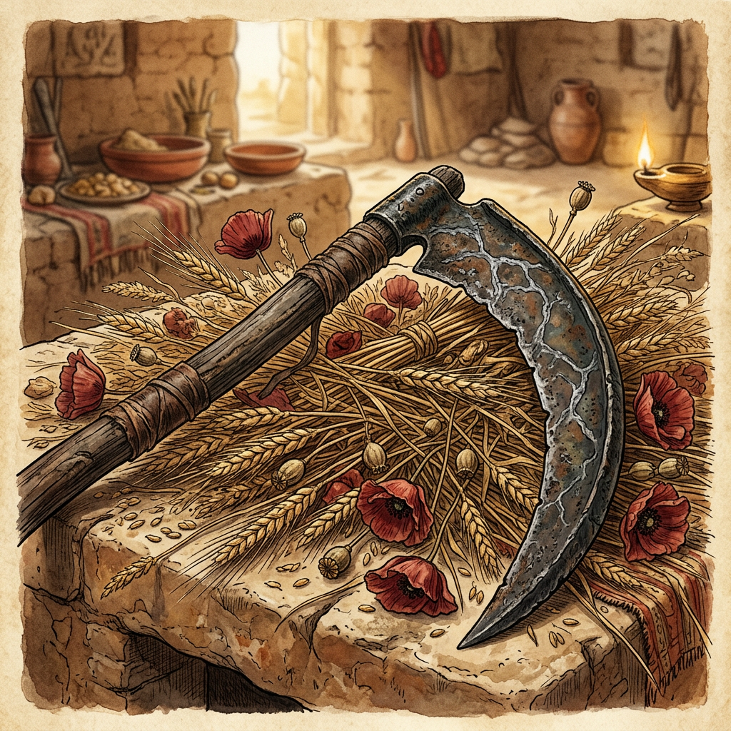 "Stannite-Veined" Ritual Scythes Discovered in Ancient Thrace Reveal 2,500-Year-Old Roots of 'Midsummer Reaping' Festivals