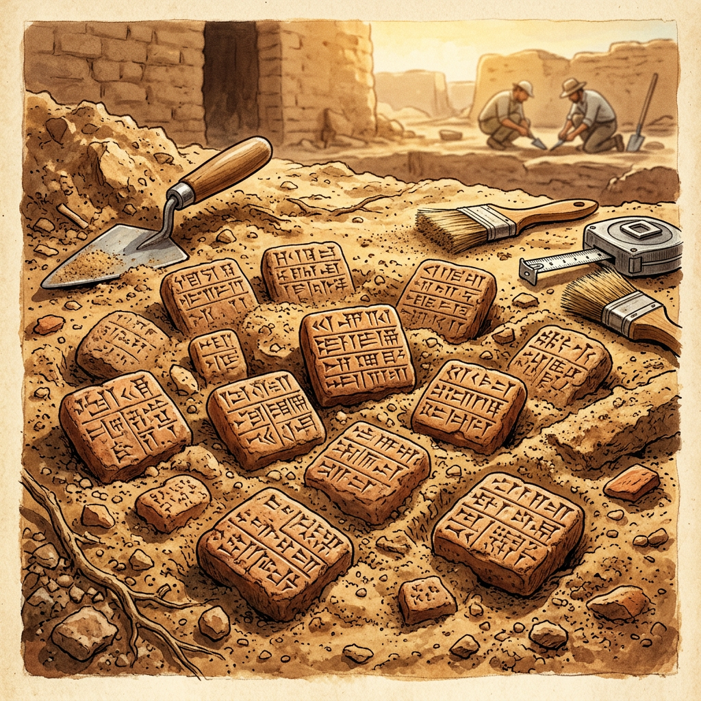 Excavations at Ancient Valabhi Unearth 5th-Century 'Itihasa-Niti' Tablets on the Philosophy of Collective Memory