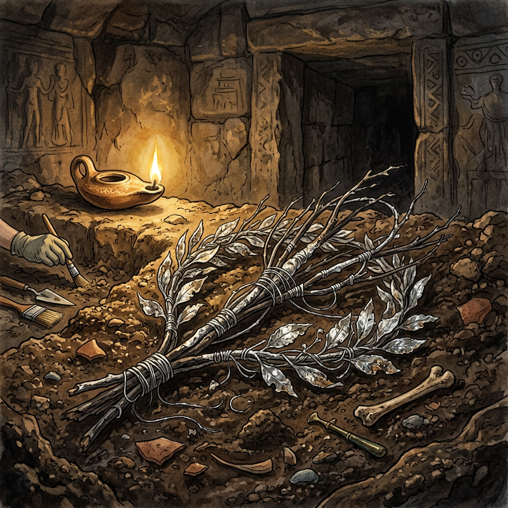 Excavation of "Silver-Leafed" Willow Boughs in Ancient Thrace Points to 2,500-Year-Old Roots of 'Lazarki' Spring Traditions