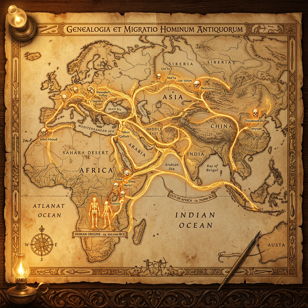 Paleogenomic Study of 11,000-Year-Old 'Jebel Irhoud' Kindred Maps the Spread of Early Modern Human Lineages