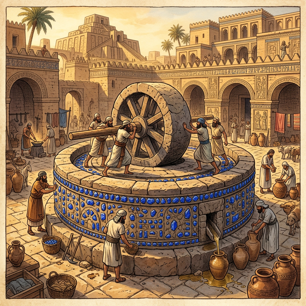 ‘Lapis-Incrusted Date-Presses’ Uncovered in Ancient Mari Reveal 4,000-Year-Old Roots of the ‘Festival of the First Sweetness’