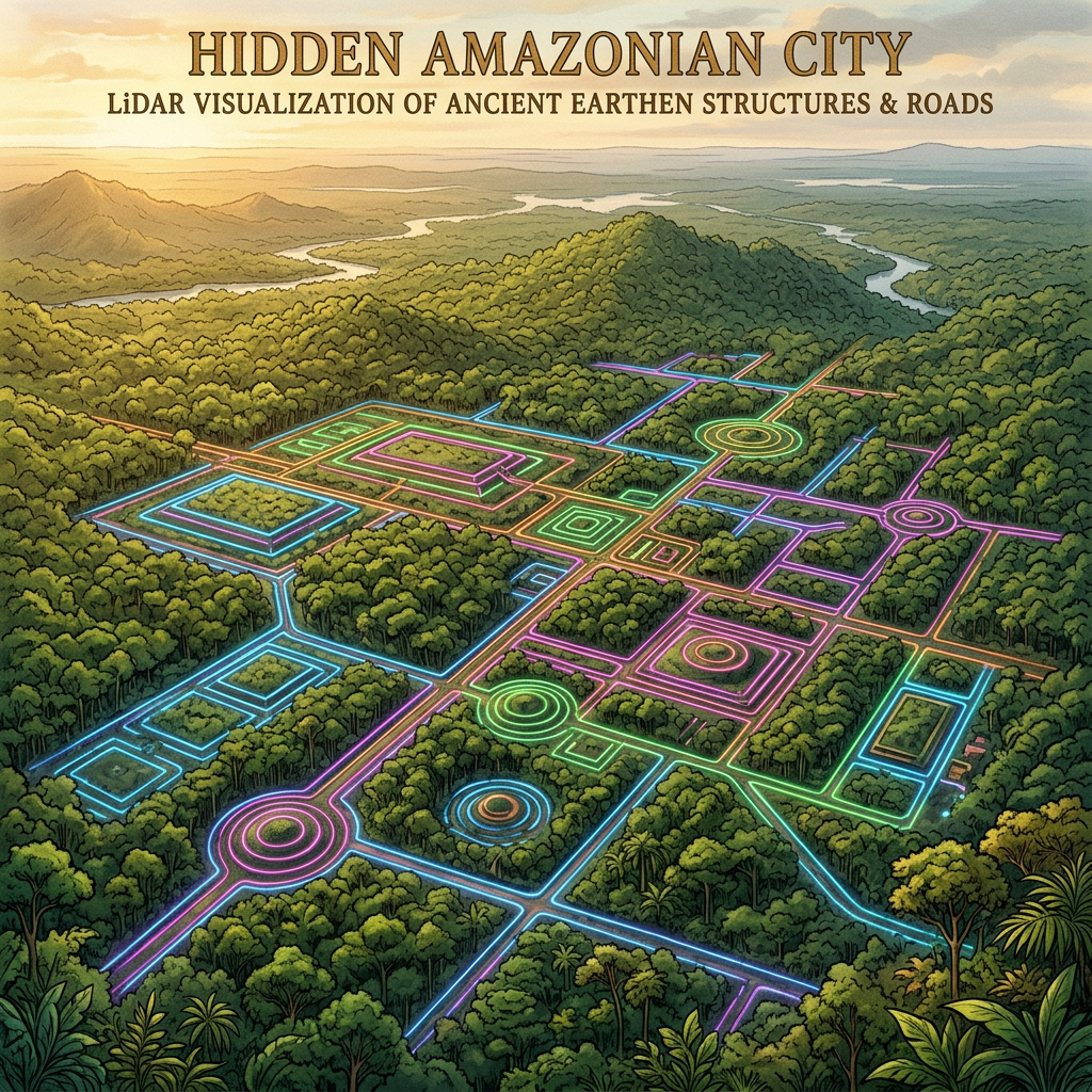 UNESCO and NASA Launch 'Project Terra-Antiqua' to Map 5,000-Year-Old 'Rain-Forest Earthworks' in the Guiana Shield