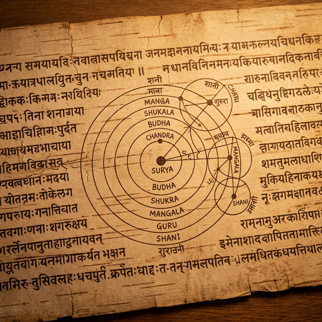 Deciphered 9th-Century 'Sharada' Script Manuscript from Tibet Details Lost Indian Observations of Planetary Transits