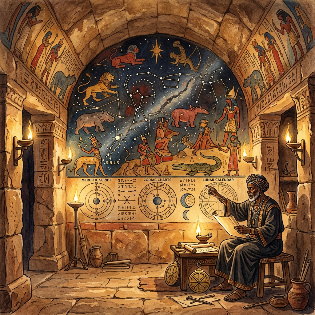 Discovery of a 3,000-Year-Old "Meroitic Astronomy School" in Northern Sudan with Unique Celestial Murals