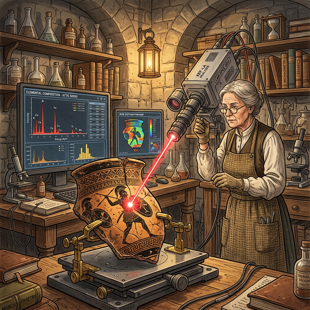 New 'Laser-Induced Plasma-AI' Hybrid Methodology Refines the Chronology of Mycenaean Ceramics to Sub-Decadal Precision