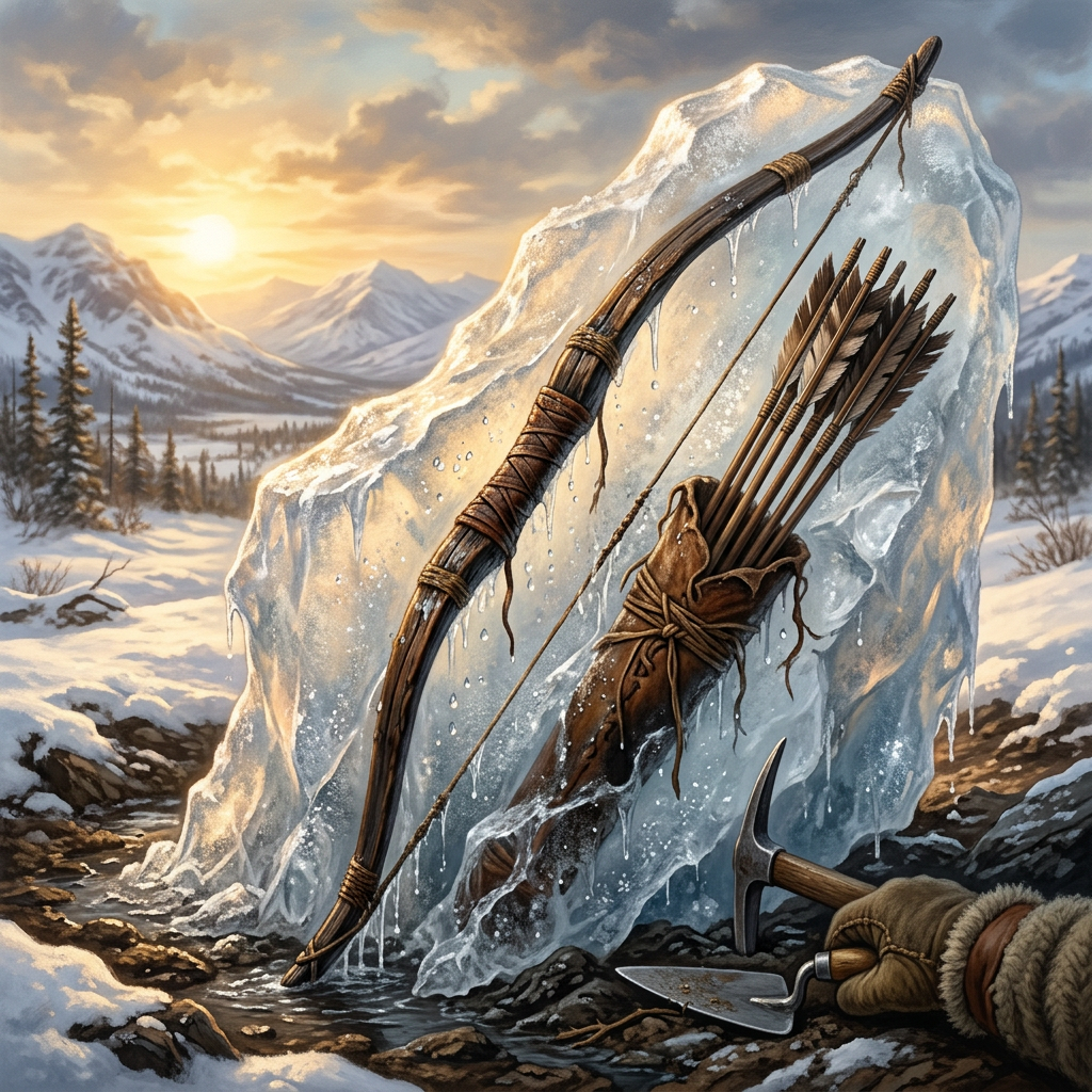 Climate Archaeology: Receding Permafrost in the Verkhoyansk Range Reveals 5,000-Year-Old 'Paleo-Siberian' Hunting Gear