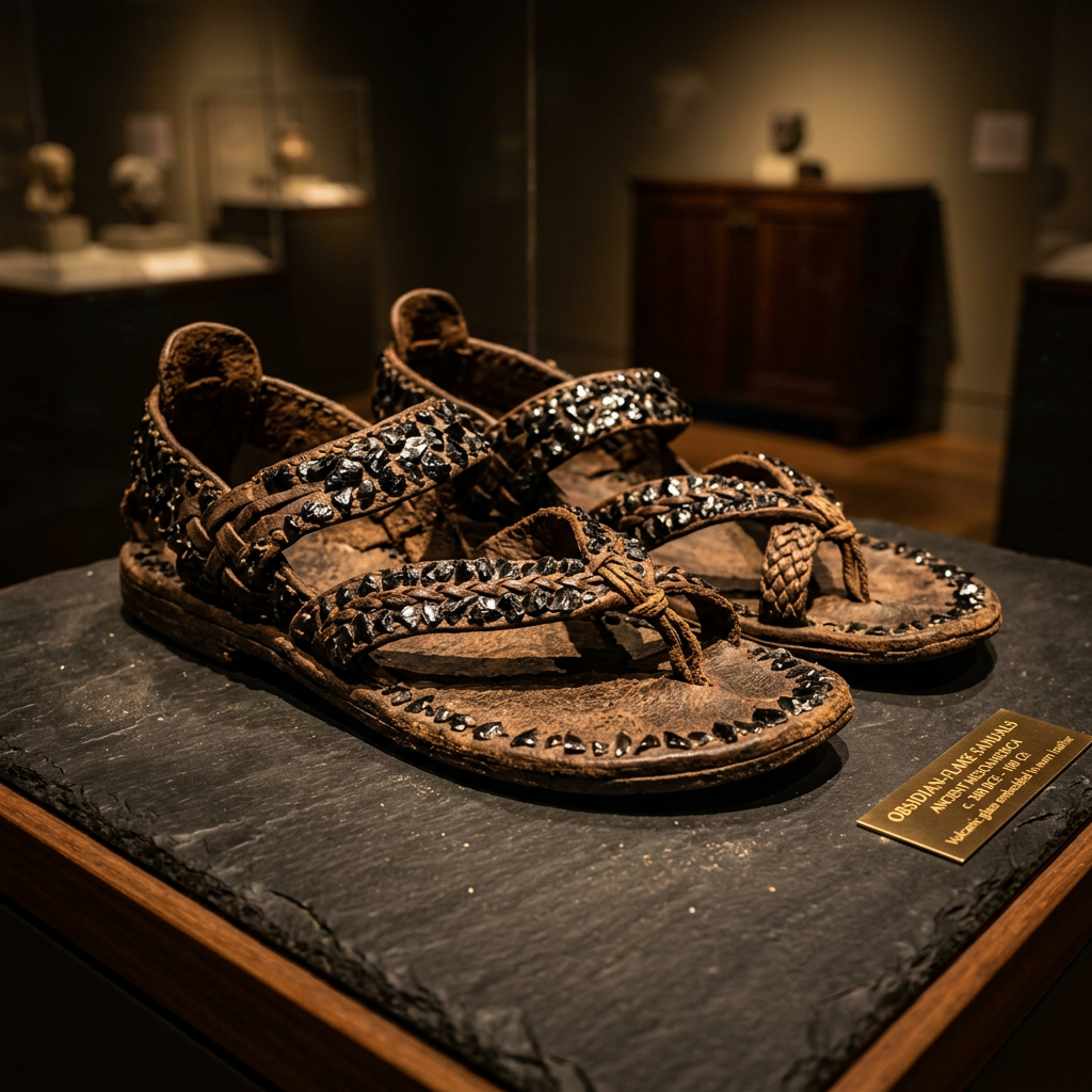 Excavation of 'Obsidian-Studded' Ritual Sandals in Highland Mexico Reveals Origins of 2,000-Year-Old Teotihuacan 'Fire-Walking' Parades