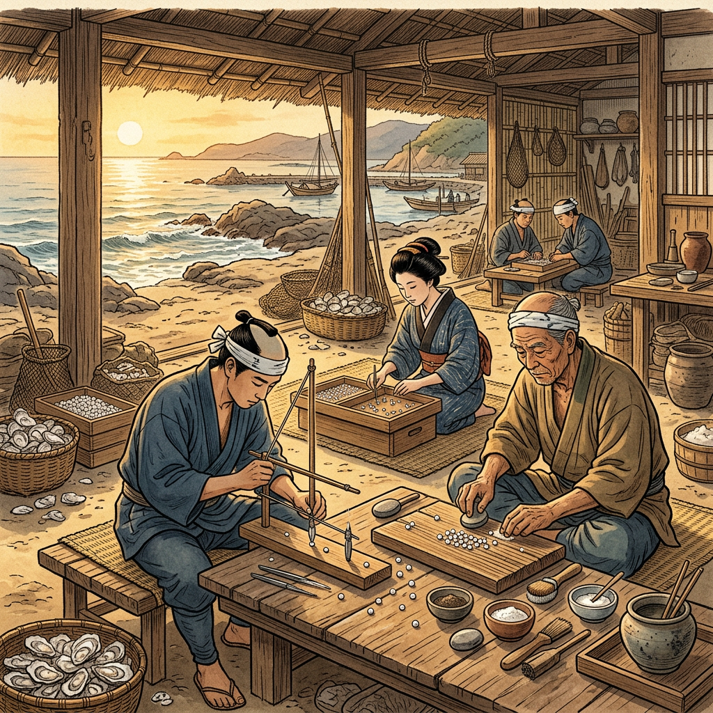 Discovery of a 2,000-Year-Old 'Yayoi Period' Deep-Sea Pearl-Processing Guild and Specialized Stone Tools in Northern Kyushu