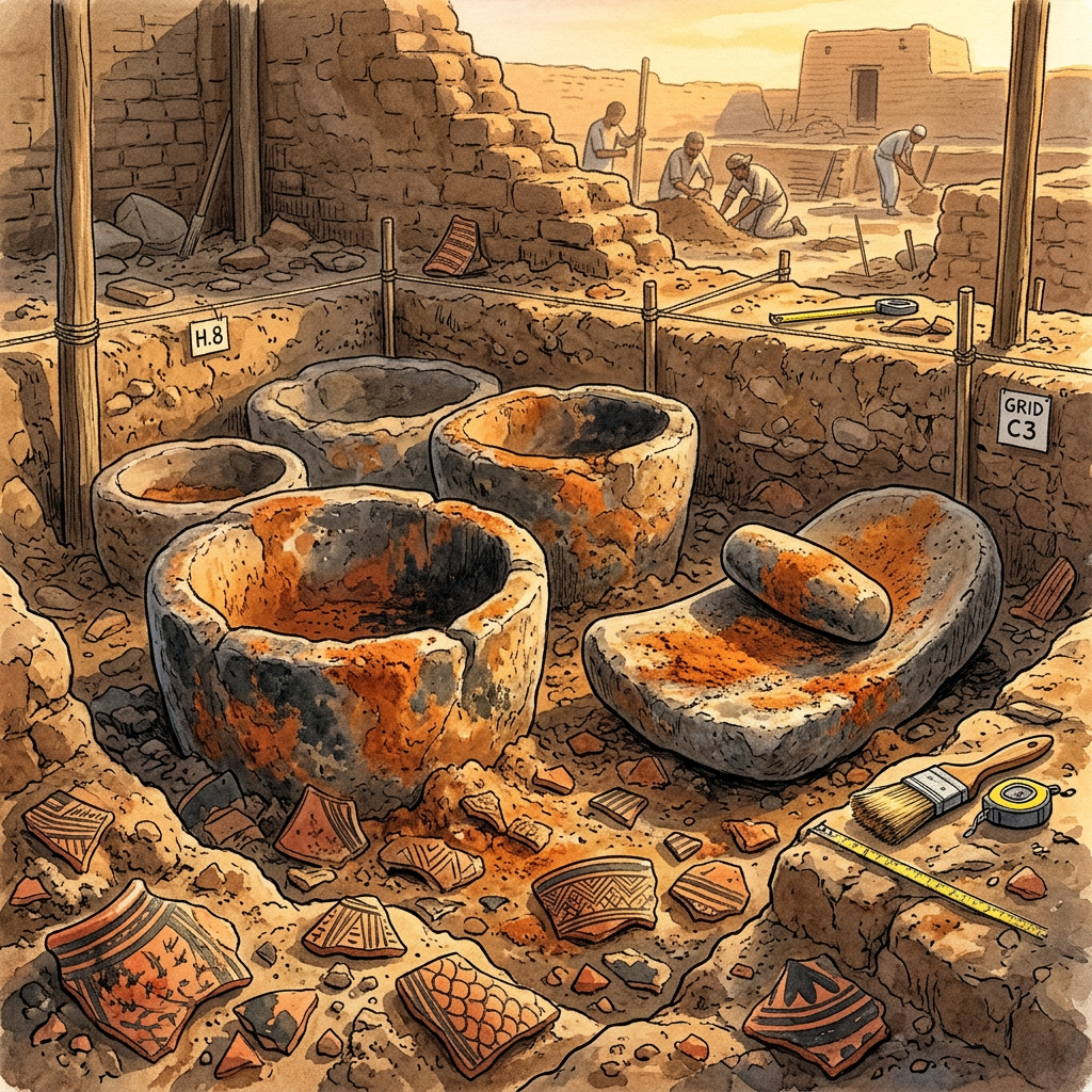 4,500-Year-Old 'Indus Valley Mineral-Paint Factory' for High-Elite Pottery Uncovered at a New Site in Rajasthan's Shekhawati Region