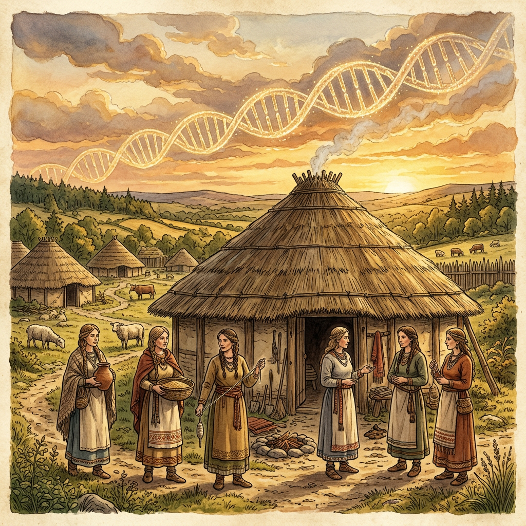 Genomic Study of 6,000-Year-Old 'Cucuteni' Remains Reveals Matrilocal Social Structure in Neolithic Old Europe