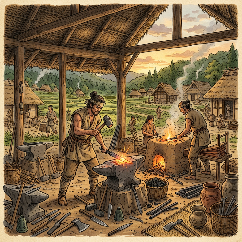 Discovery of a 2,000-Year-Old 'Yayoi-Period' High-Precision Iron Workshop for Agricultural Tools in Northern Kyushu