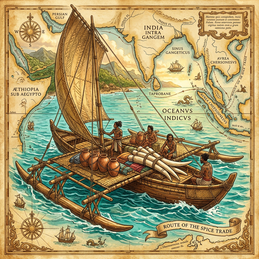 The 'Ivory and Incense' Seaway: Researchers Map 3,000-Year-Old Maritime Trade Link Between Ancient Java and the Red Sea