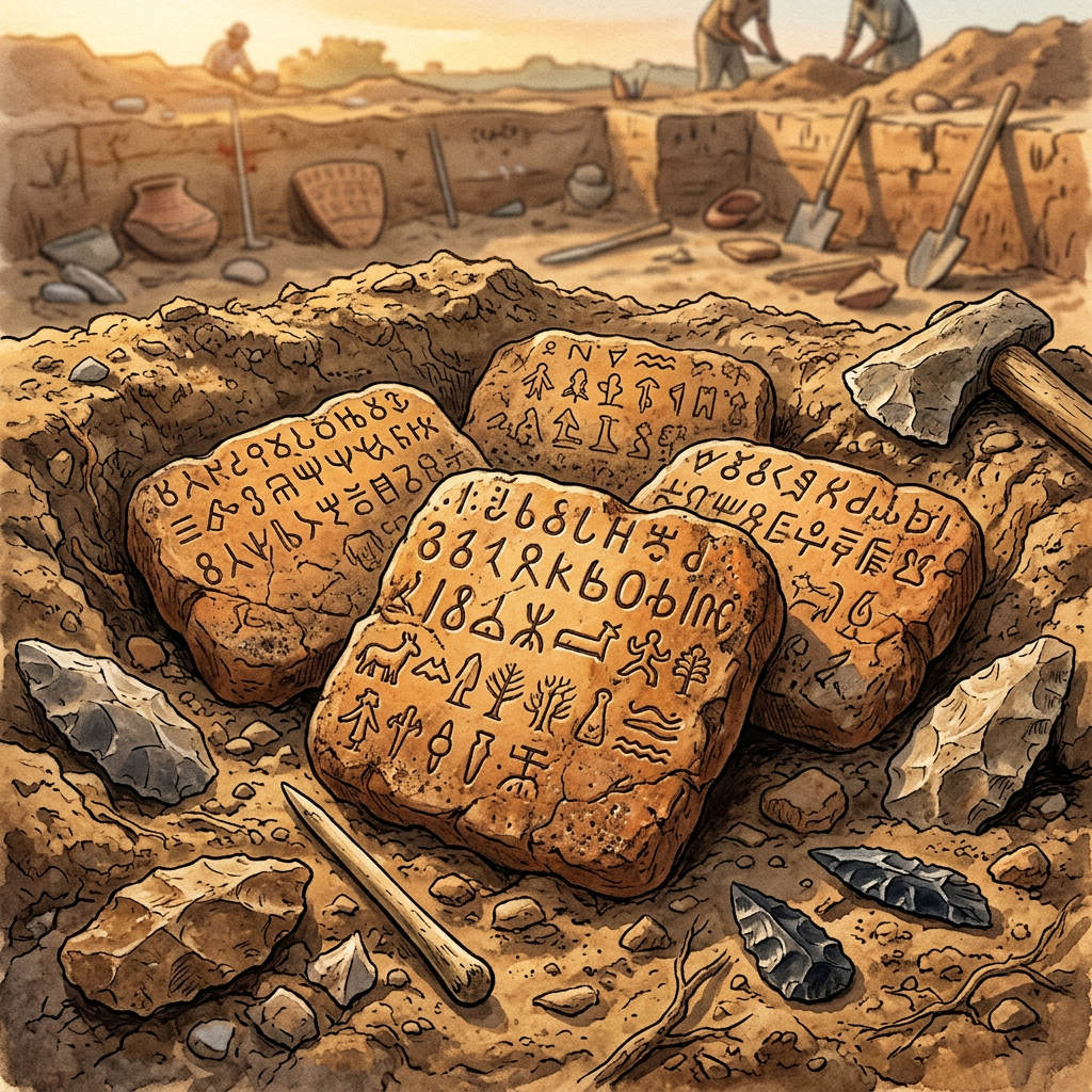 Discovery of 6th-Century BCE 'Adrishta-Yukti' Clay Tablets in the Kabul Valley Outlines the Logic of the Unseen