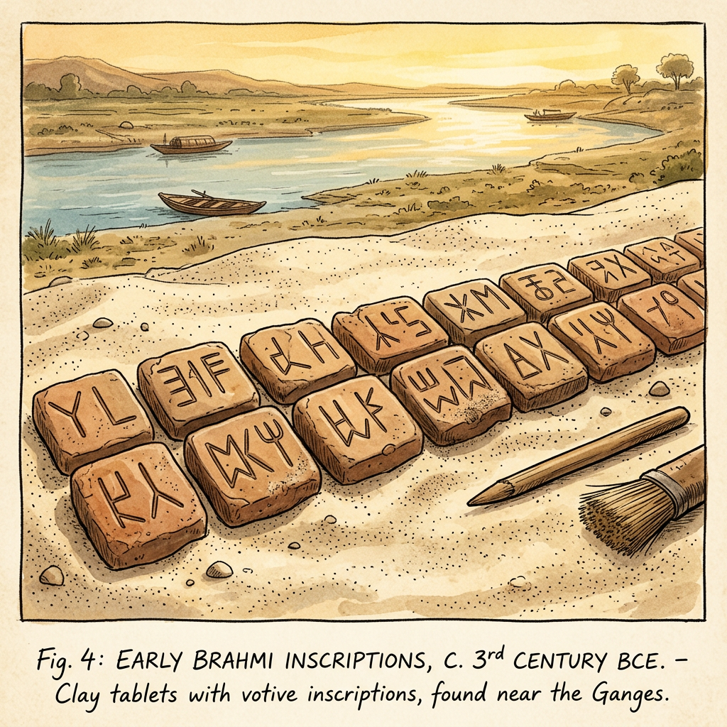 6th-Century BCE 'Chaitanya-Gati' Tablets Found in Narmada Valley Reveal the Metaphysics of Mental Movement