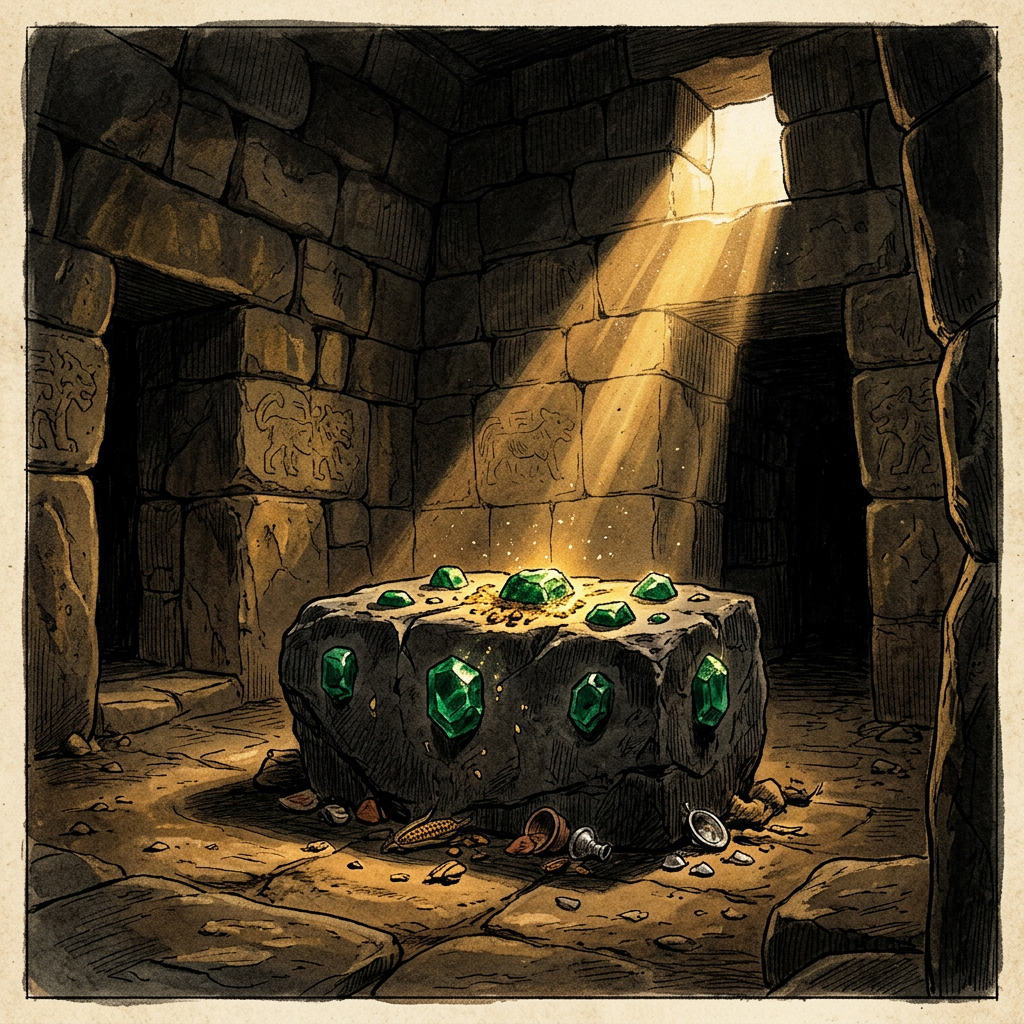 Archaeologists Unearth 2,800-Year-Old 'Temple of the Sacred Condor' Featuring Intact Emerald-Encrusted Altar in Peru's High Andes