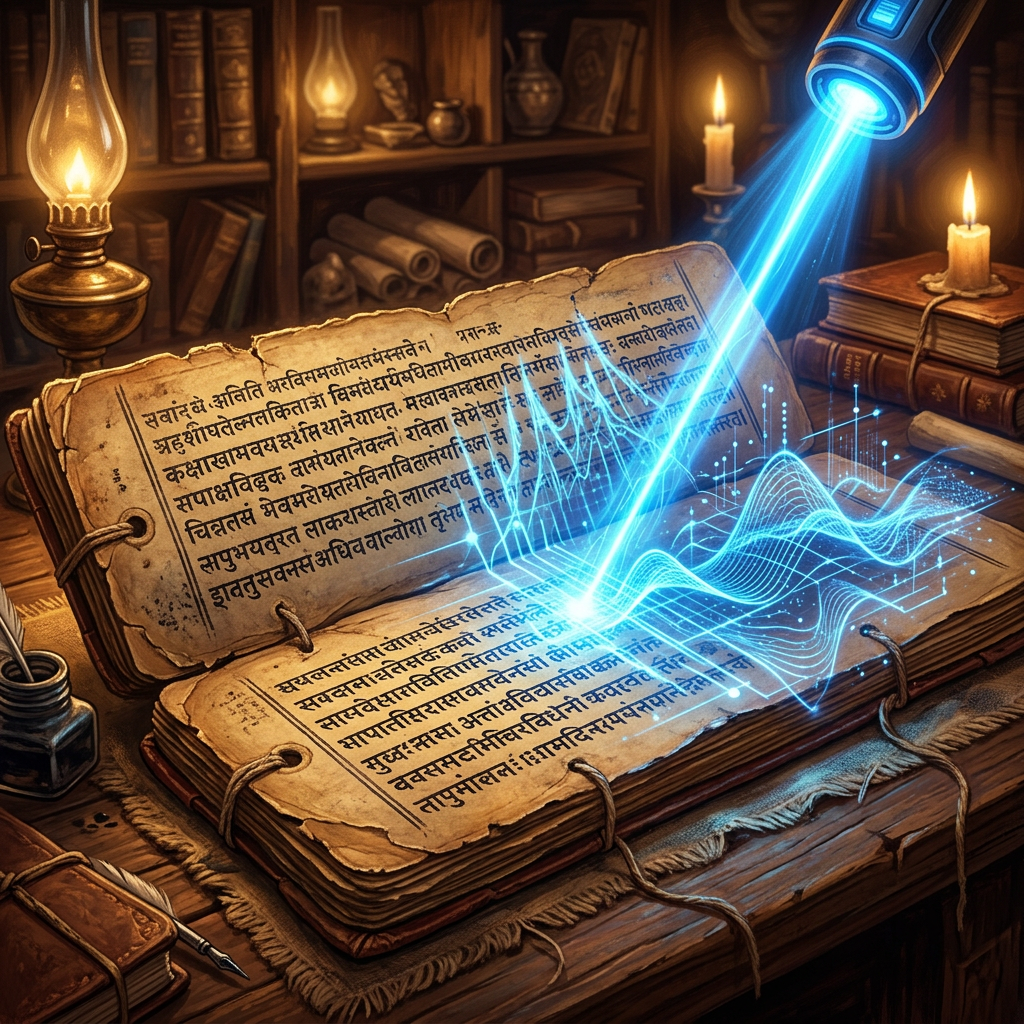 AI Project Deciphers 8th-Century 'Nandinagari' Manuscript Detailing Ancient Indian Acoustic Engineering for Temples